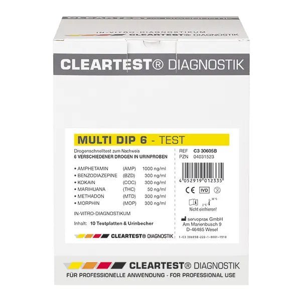 CLEARTESTMulti Dip - 8 ParameterDocMed GmbH